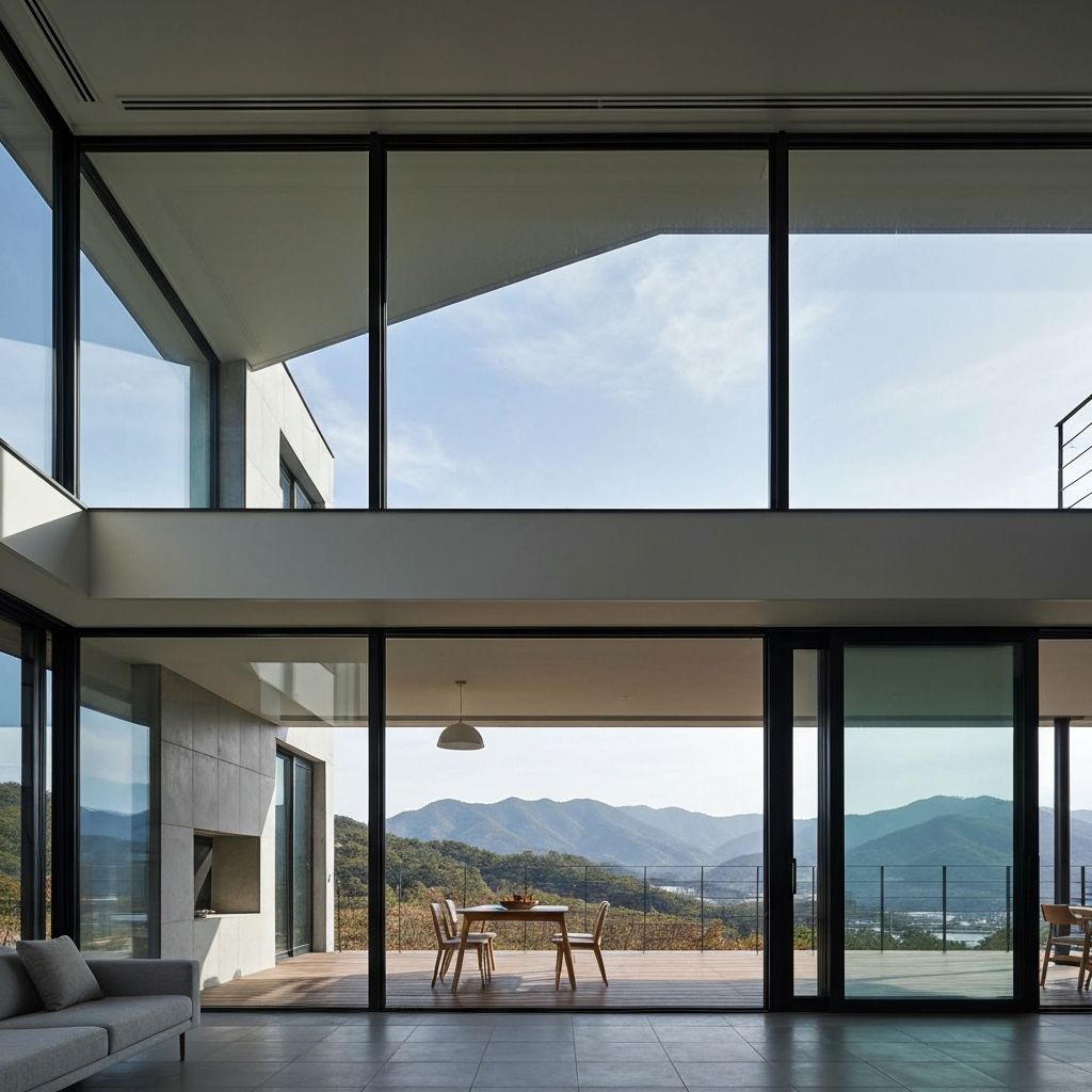 풍경을 끌어안은 단독주택